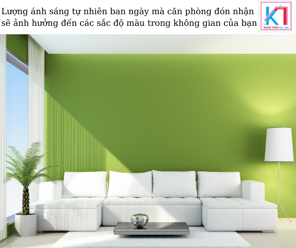 Các bí quyết chọn màu sơn