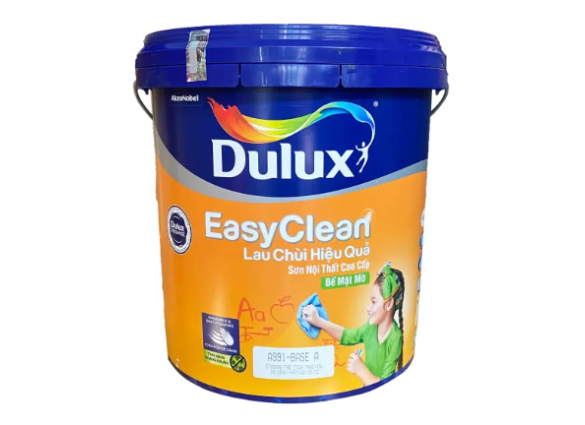 Sơn nội thất DULUX EASYCLEAN PLUS Lau Chùi Vượt Bậc (Mờ) - A991 Sơn nội thất DULUX EASYCLEAN PLUS Lau Chùi Vượt Bậc (Mờ) - A991