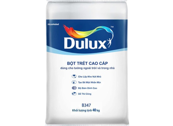 Bột trét tường cao cấp nội thất Dulux Putty - B347 