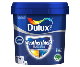 Sơn nước ngoại thất cao cấp DULUX WEATHERSHIELD - Bề mặt bóng - BJ9