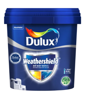 Sơn nước ngoại thất cao cấp DULUX WEATHERSHIELD - Bề mặt bóng - BJ9