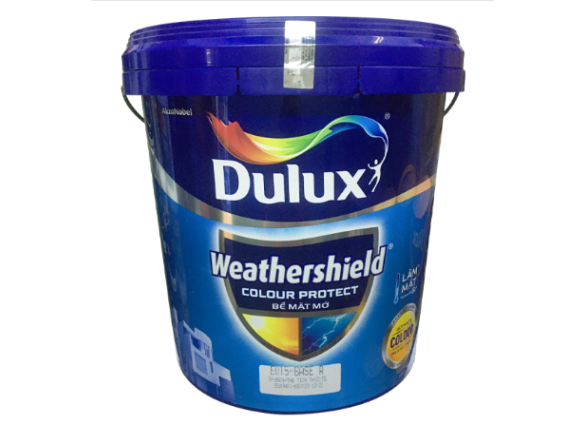 Sơn ngoại thất DULUX WEATHERSHIELD  COLOUR PROTECT (Mờ) - E015