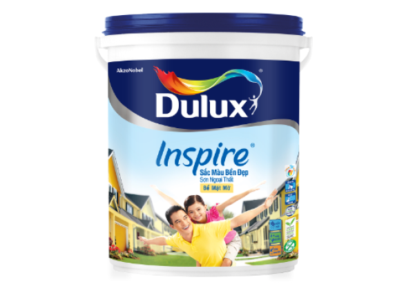 Sơn ngoại thất DULUX INSPIRE Bề mặt mờ - Z98