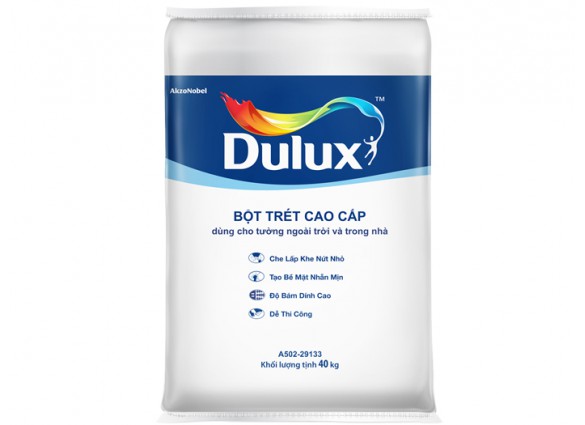Bột trét tường cao cấp ngoại thất Dulux Putty - A502