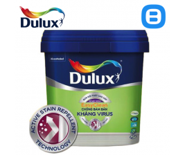 Sơn nội thất DULUX EASYCLEAN CHỐNG BÁM BẨN KHÁNG VIRUS (Bóng) - E017B